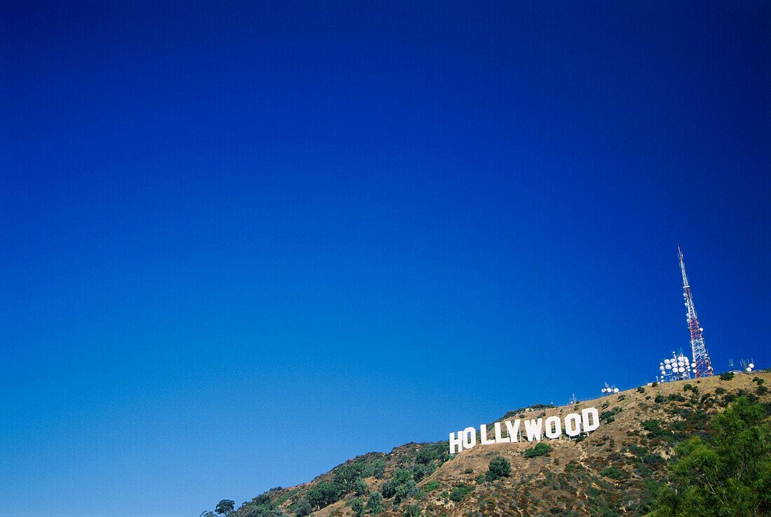 Hollywood Sign, Hollywood, L.A., Los Angeles, California, USA
