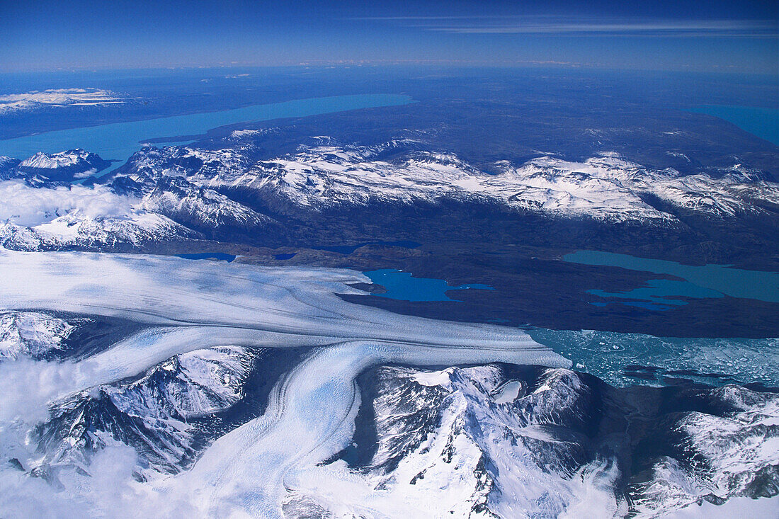 Upsala Gletscher, Lago Argentino, Los Glaciares Nationalpark, Argentinien