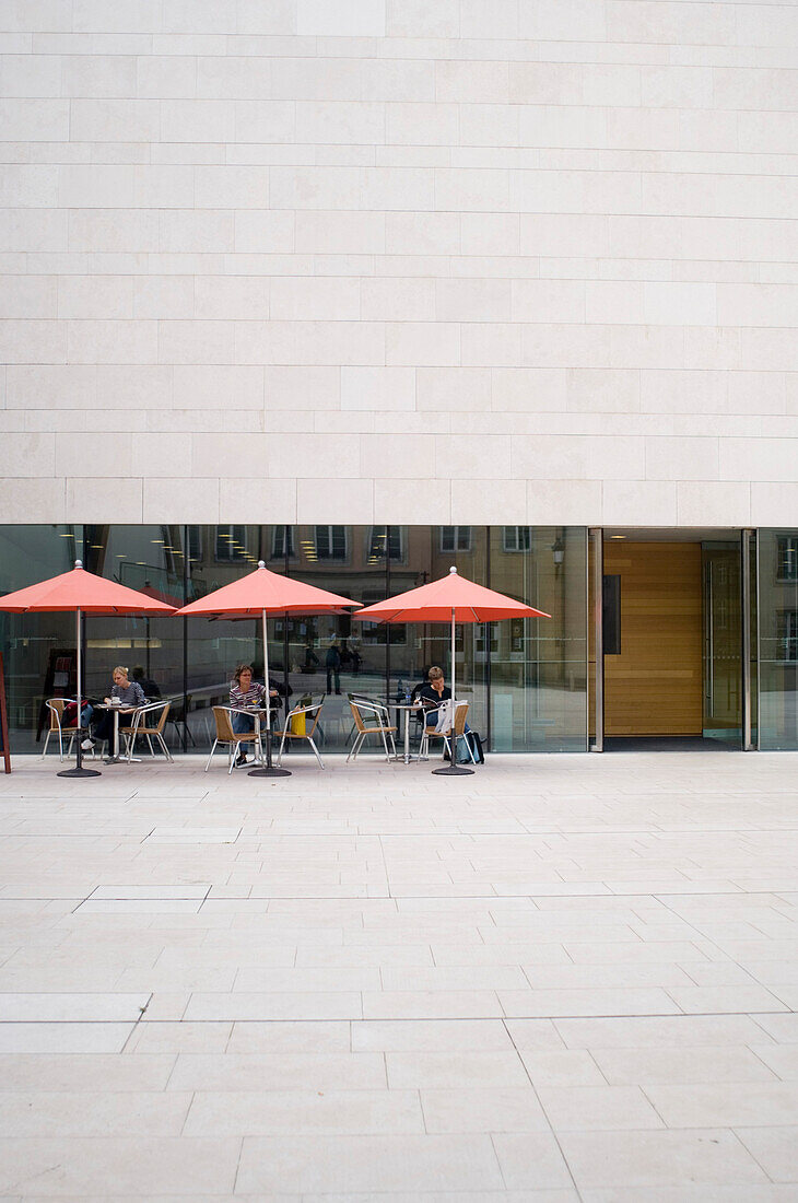 National Museum of History and Art, Cafe, Luxembourg