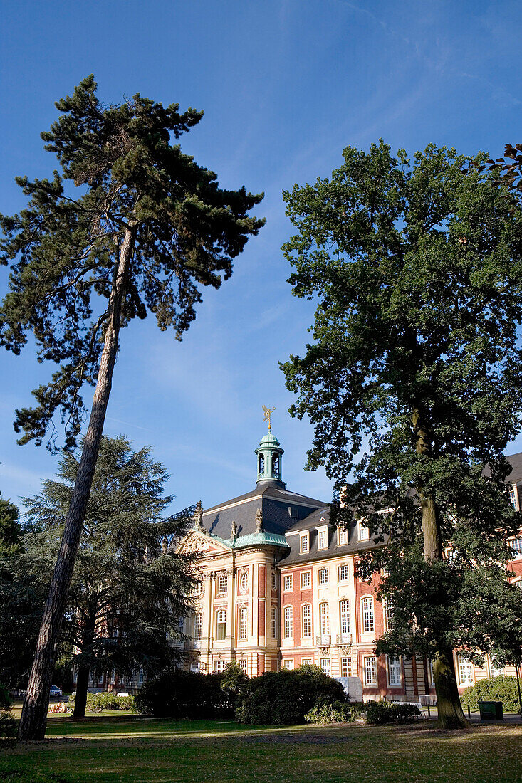 Residence, Muenster, North Rhine-Westphalia, Germany, Munsterland