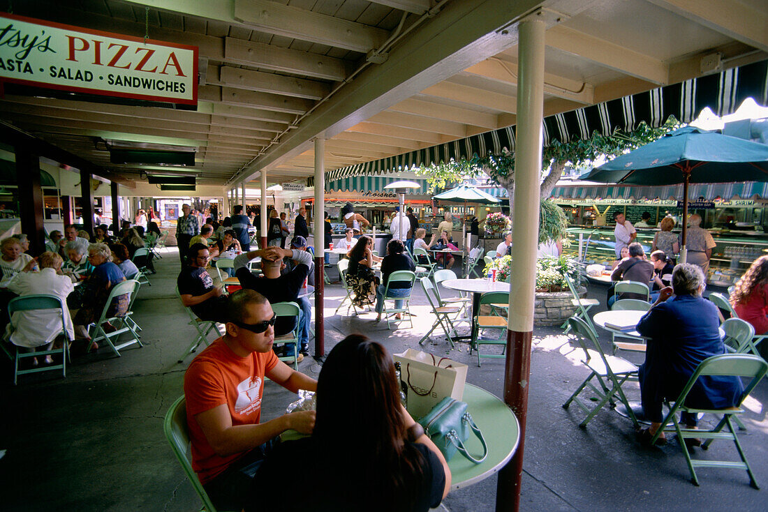 Original Farmers  Market on West Street and Fairfax, Los Angeles, Kalifornien, USA