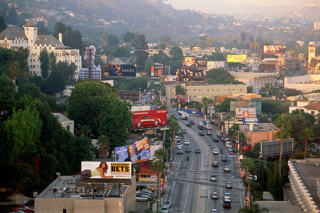Sunset Strip, Hollywood, Los Angeles, California, USA