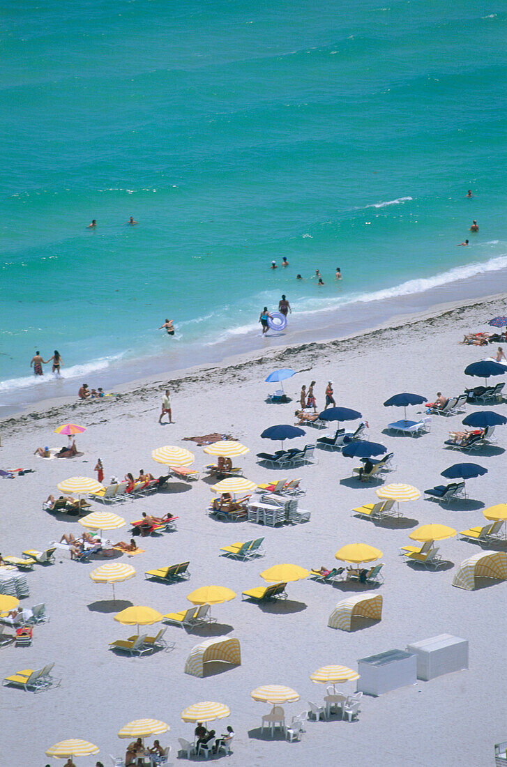 Strand, South Beach, Miami, Florida, USA
