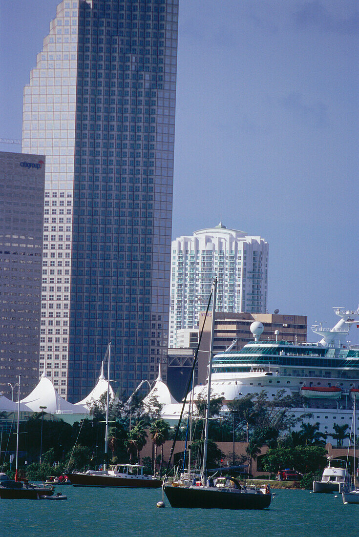 Skyline Miami, Downtown, Miami, Florida, USA