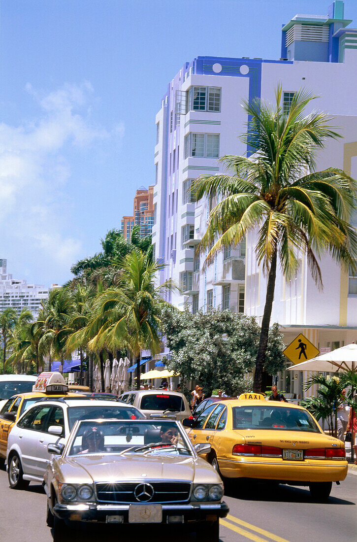 Ocean Drive, South Beach, Miami, Florida, USA