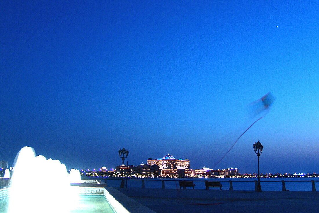 Das Emirates Palace Hotel in Abu Dhabi, Vereinigte Arabische Emirate, VAE