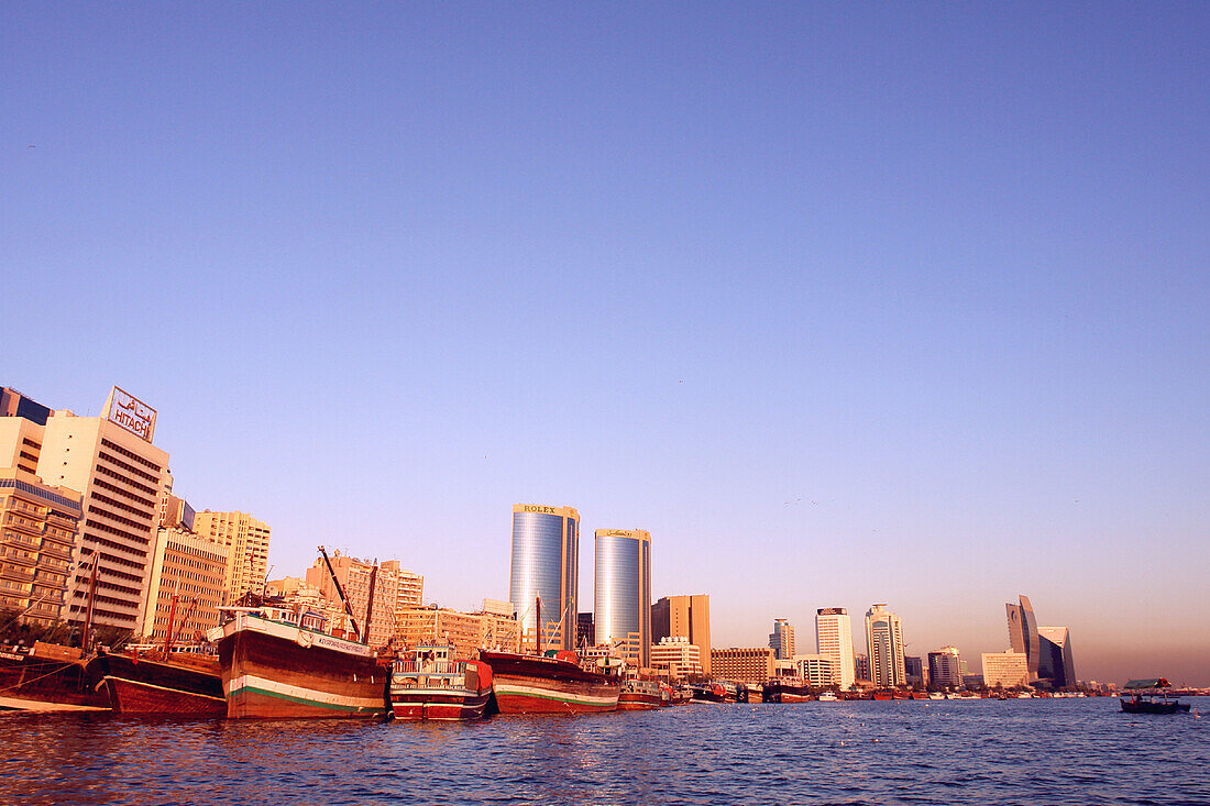 Deira and Dubai Creek, United Arab Emirates, UAE