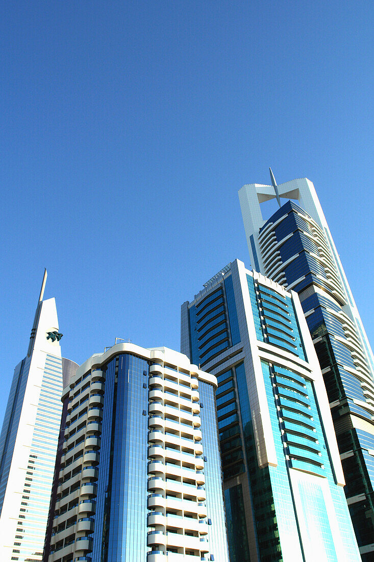 Hochhäuser in Dubai, Vereinigte Arabische Emirate, VAE