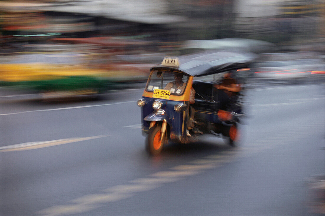 Tuk-Tuk cab, Bangkok, Thailand