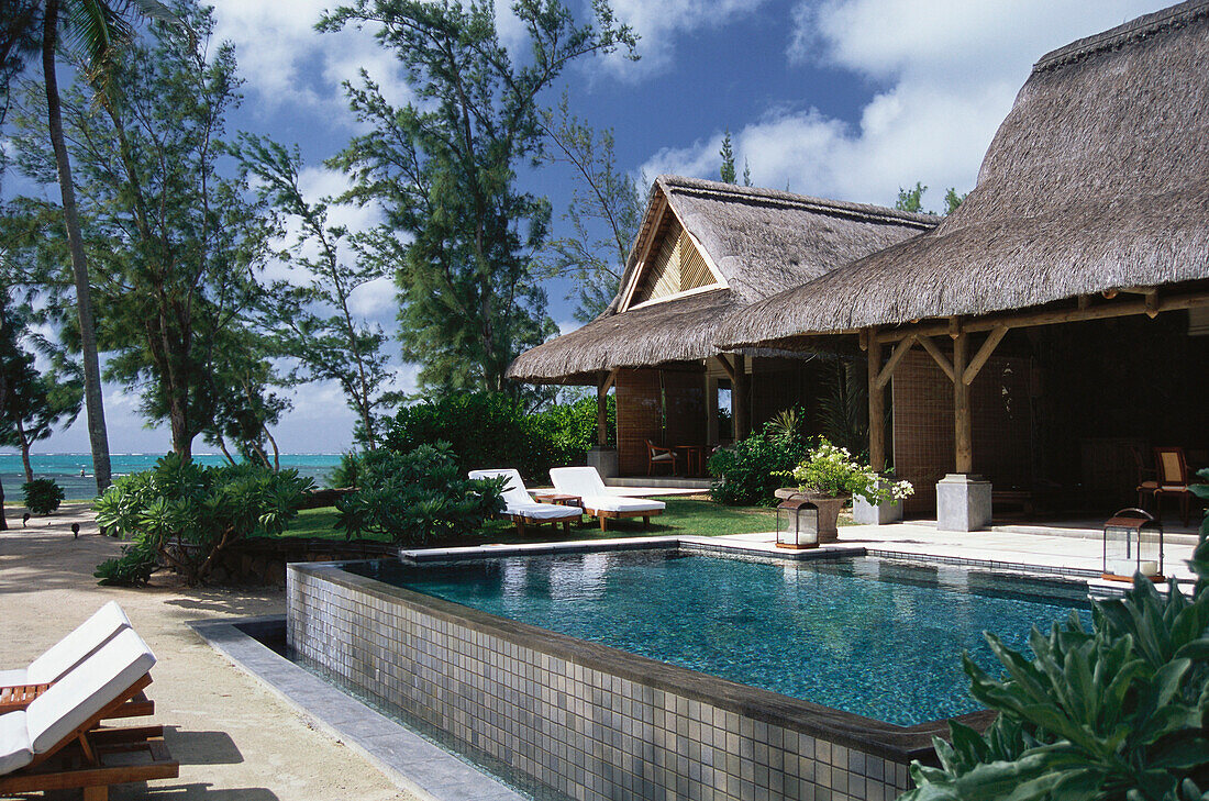 Royal Villa and Pool, Hotel Le Prince Maurice, Urlaub, Accomodation, Mauritius, Africa