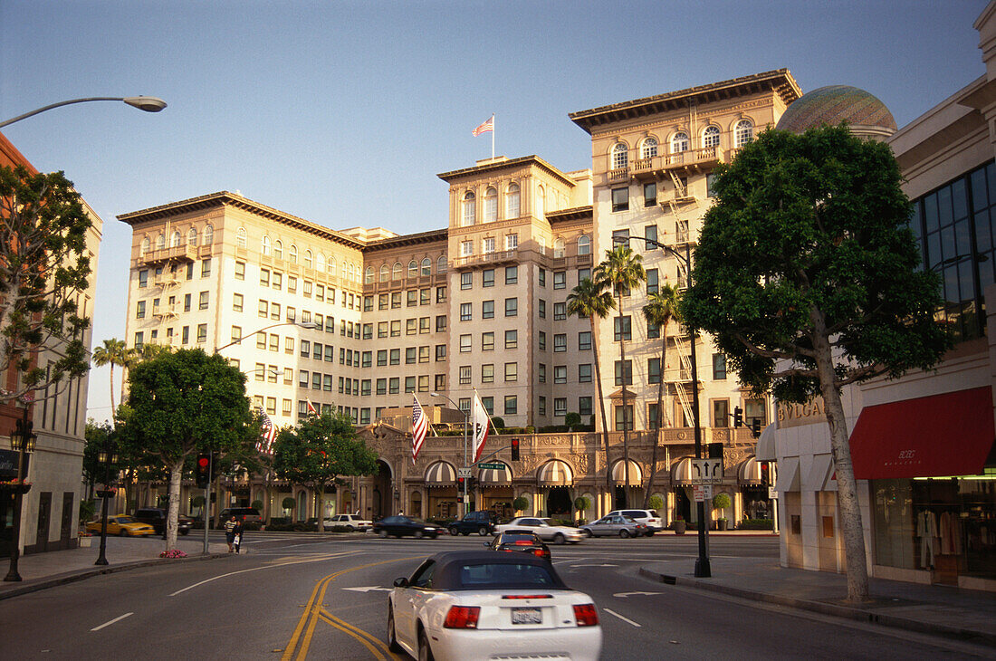 Beverly Wilshire Hotel, Übernachtung, Beverly Hills, Los Angeles, Kalifornien, USA