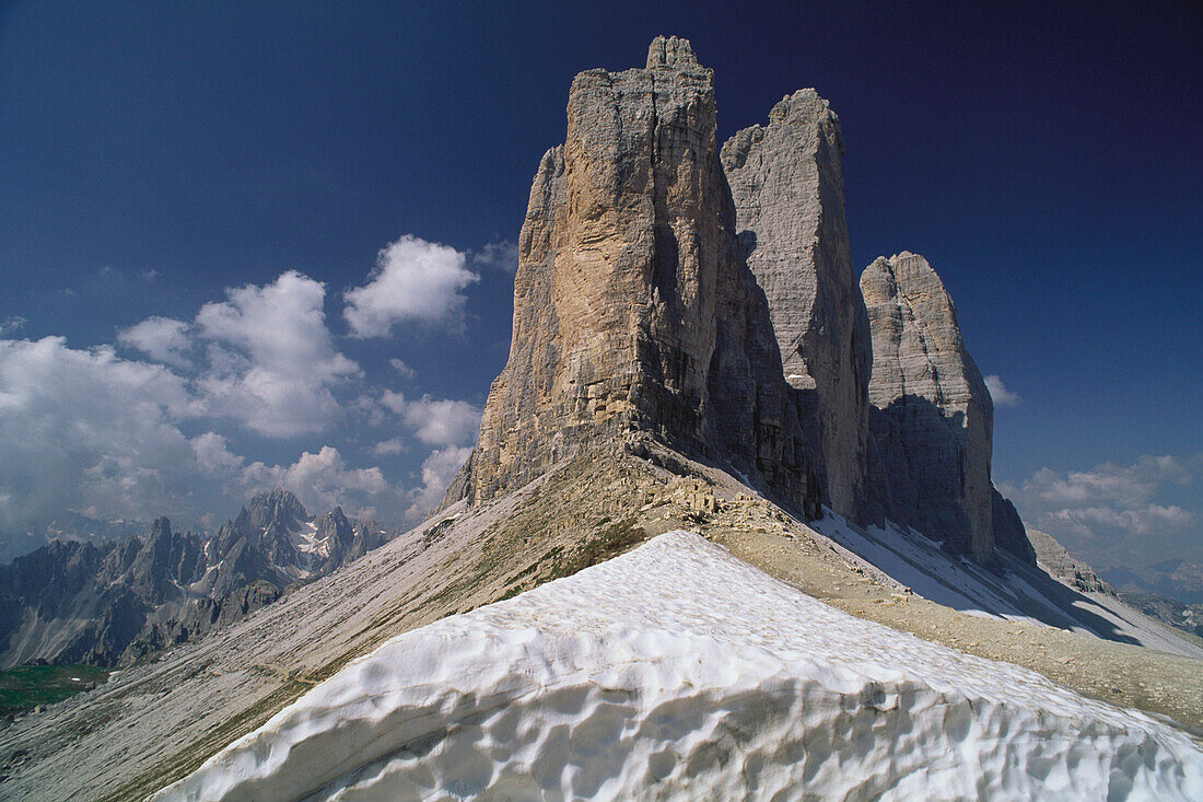 Drei Zinnen, Sextener Dolomiten, Südtirol, Italien