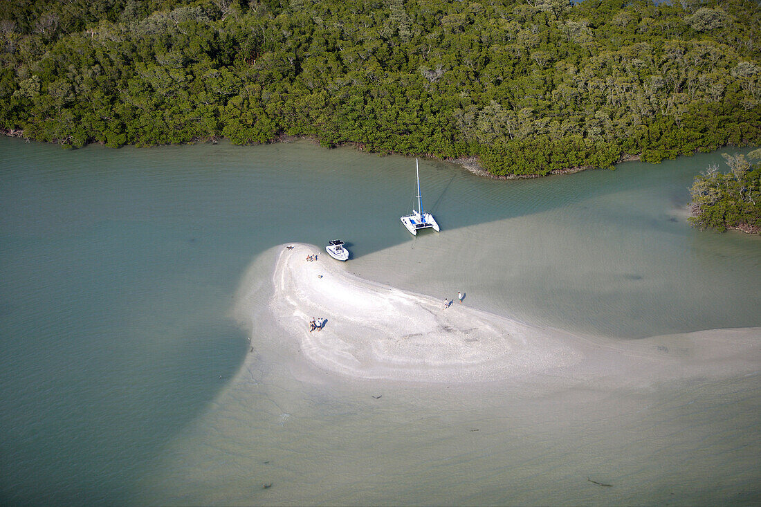 Eine Insel im Ten Thousand Islands Naturpark, Florida, USA