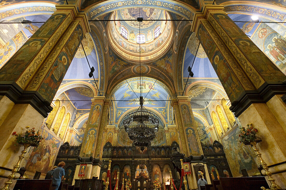 Mariä Himmelfahrt Kathedrale Chram Sv. Uspenie Bogorodicno Hauptaltar, Varna, Bulgarien