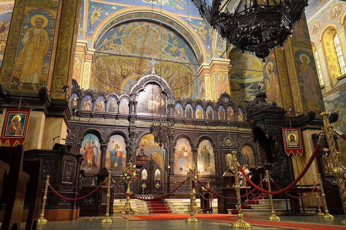 Mariä Himmelfahrt Kathedrale Chram Sv. Uspenie Bogorodicno, Hauptaltar, Varna, Bulgarien