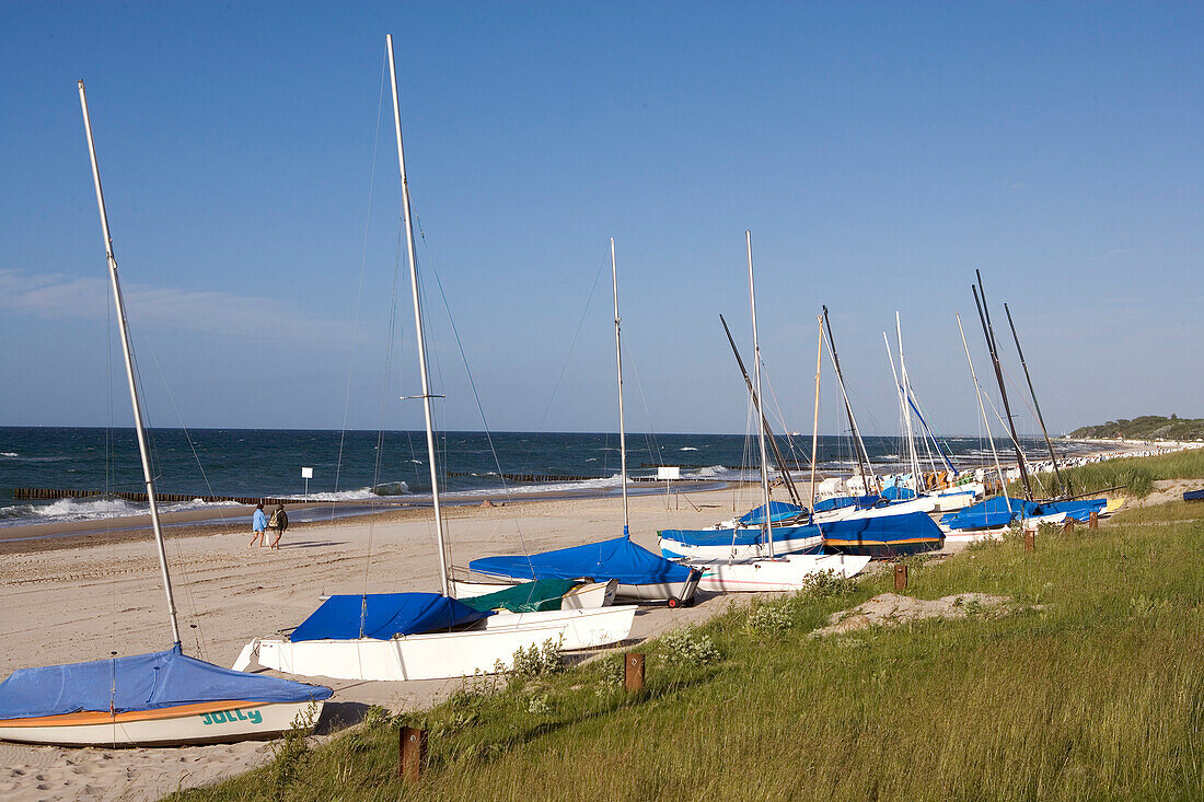 Beach, Kühlungsborn, Baltic Sea, Mecklenburg-Western Pomerania, Germany