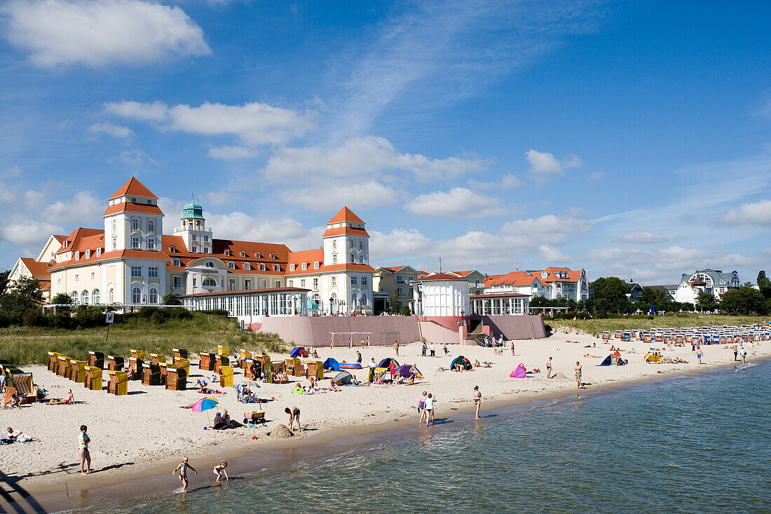 Spa Hotel, Binz, Rügen, Baltic Sea, Mecklenburg-Western Pomerania, Germany