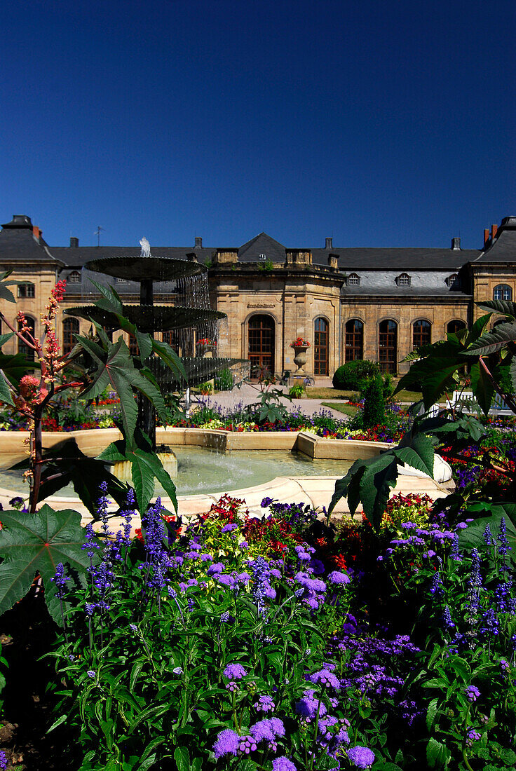 Castle Friedenstein and park, Gotha, Thuringia, Germany