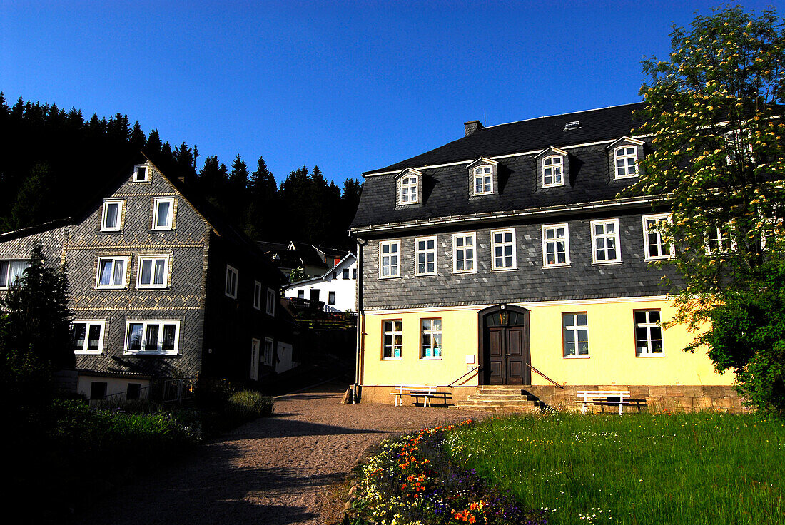 Goethe house in Stuetzerbach, Thuringia, Germany