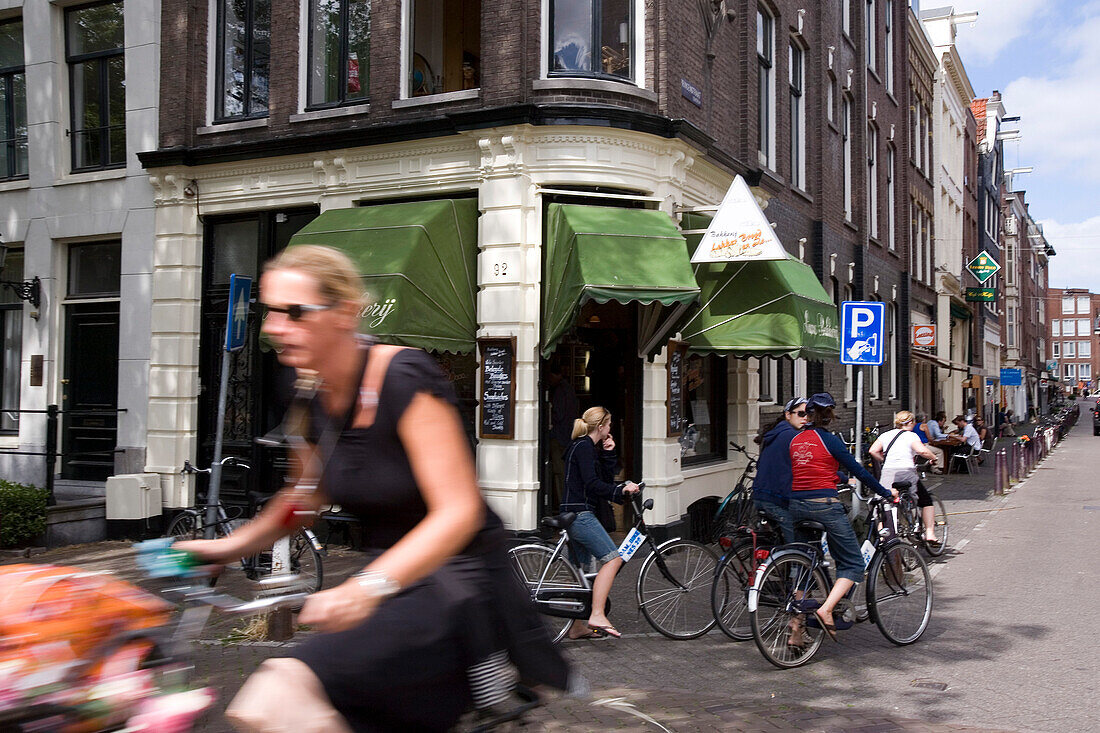 Bicycle, Bakery, Amsterdam, Netherlands