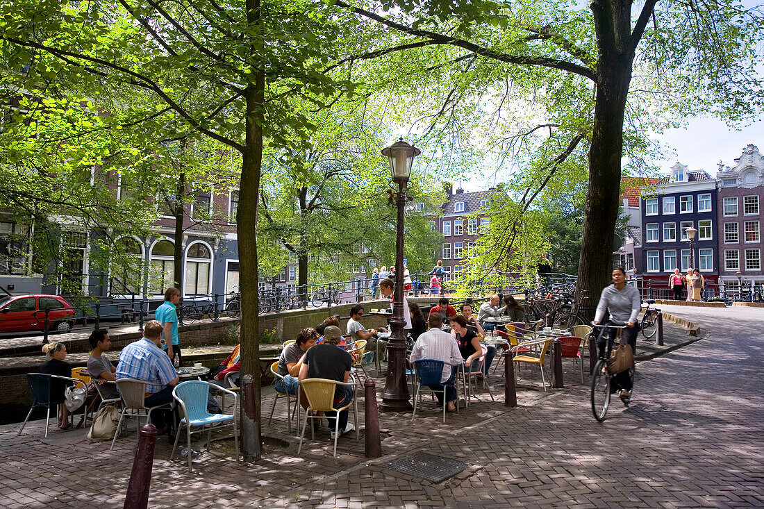 Café, Leliegracht, Amsterdam, Niederlande