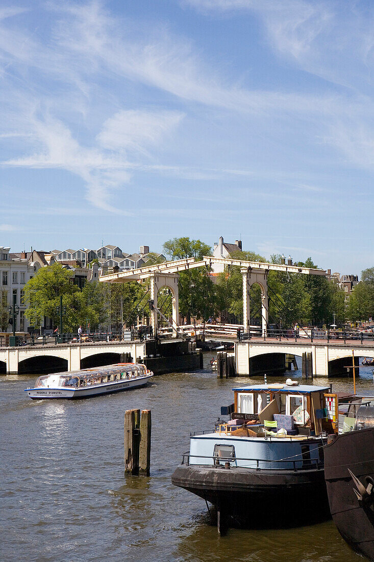 Magere Brug, Amstel, Amsterdam, Netherlands