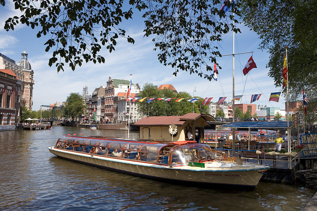 Excursion Boat, Amstel, Amsterdam, Netherlands