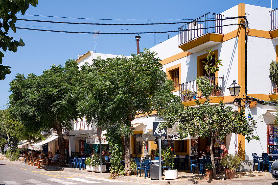 Bar in Santa Gertrudis, Ibiza, Balearen, Spanien