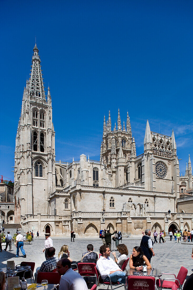 Kathedrale Santa Mar a, Burgos, Jakobsweg, Kastilien - Leon, Spanien