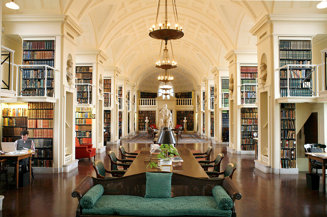 Ein Bibliothek, Athenaeum, Boston, Massachusetts, USA