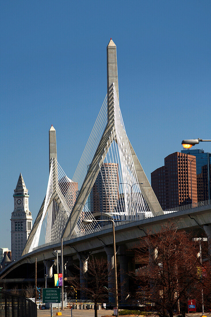 Zakim Bridge, Boston, Massachusetts, USA