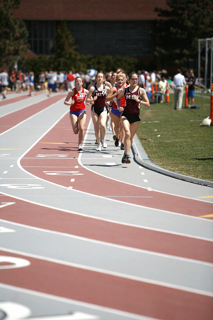 Track and field event, Track meet, MIT, Cambridge, Massachusetts, USA