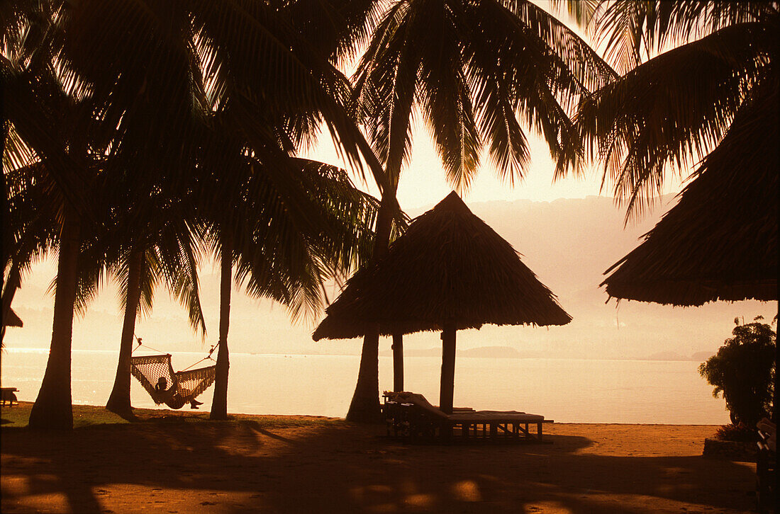 Leisure at the beach, Badian Island, Cebu, Philippines