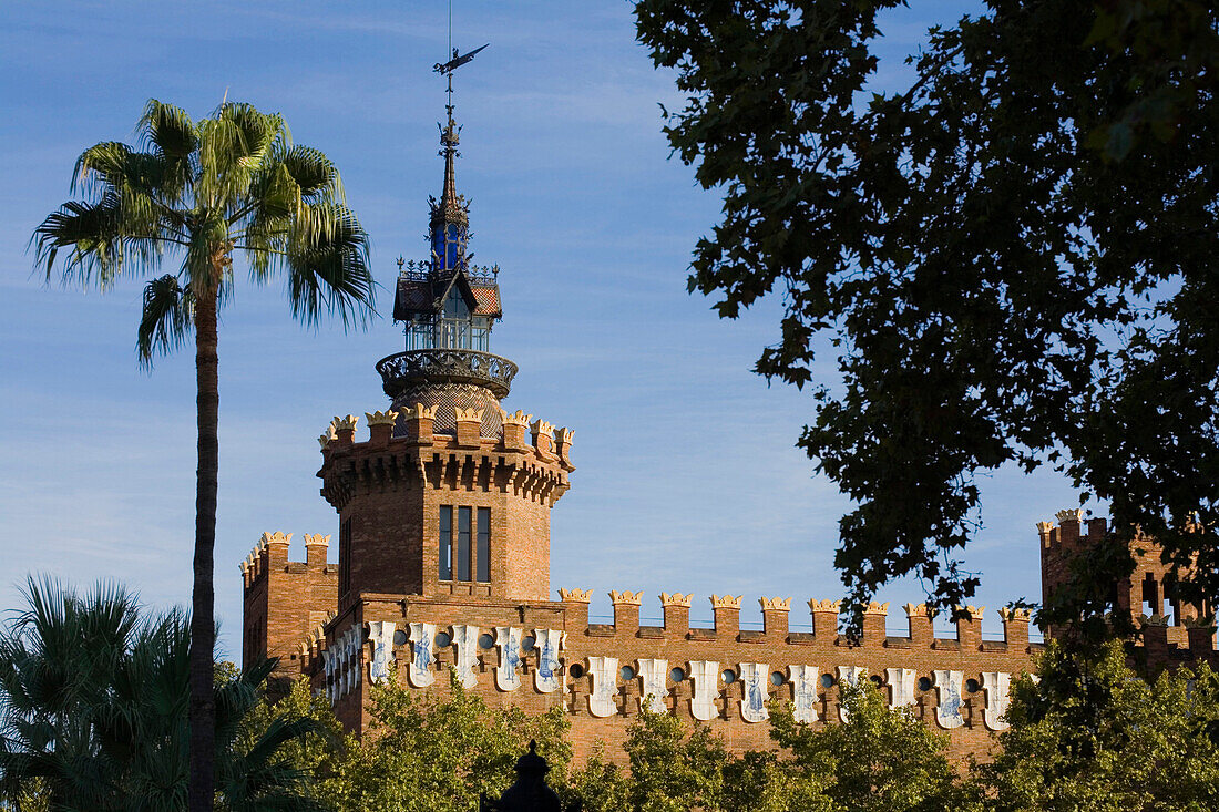 Museu de Zoologia, Parc de la Ciutadella, building of the world exhibition 1888, Barcelona, Catalonia, Spain