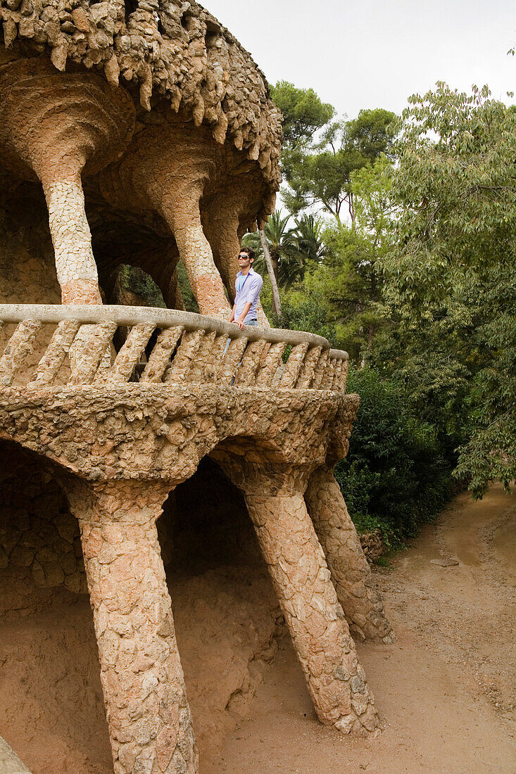 Parc Güell, Antonoio Gaudi, Gracia, Barcelona, Spain