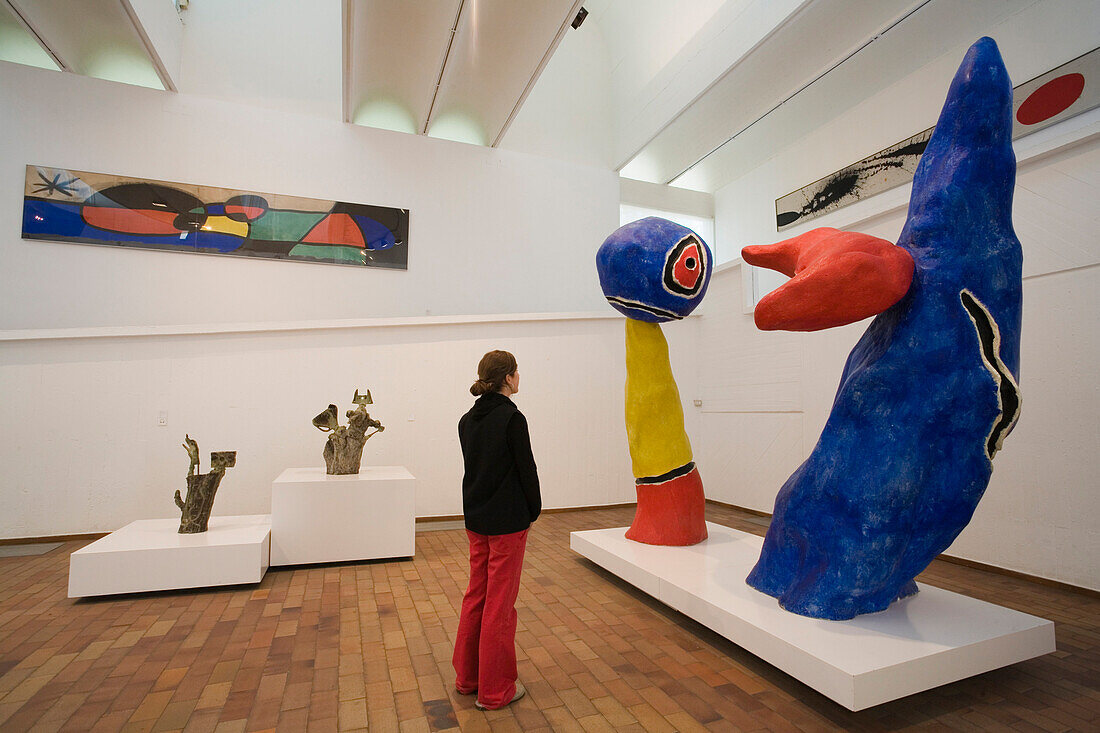 Fundacio Joan Miro, museum, Montjuic, Barcelona, Spain