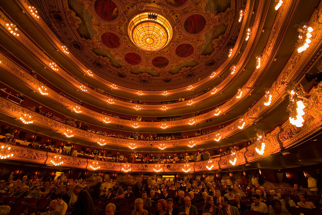 Gran Teatre del Liceu, opera house, La Rambla, Ciutat Vella, Barcelona, Spain