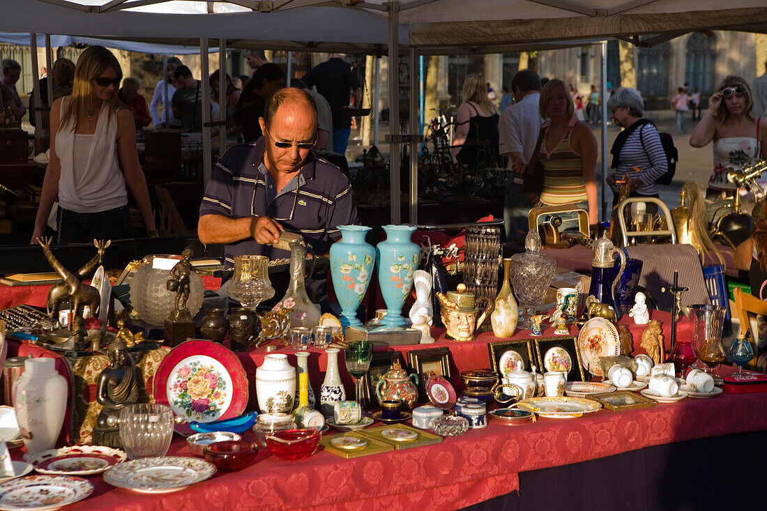 antiques markert, Port Vell, Ciutat Vella, Barcelona, Spanien