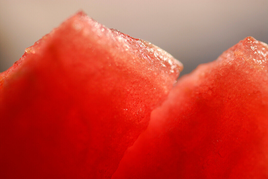 Close up of watermelon slices, beach restaurant Same Same but Different, Ao Kantiang, Ko Lanta, Thailand