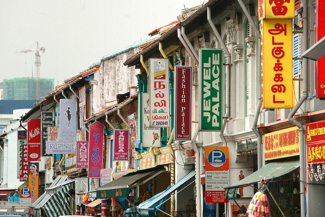 Stadtansicht, Little India, Singapur