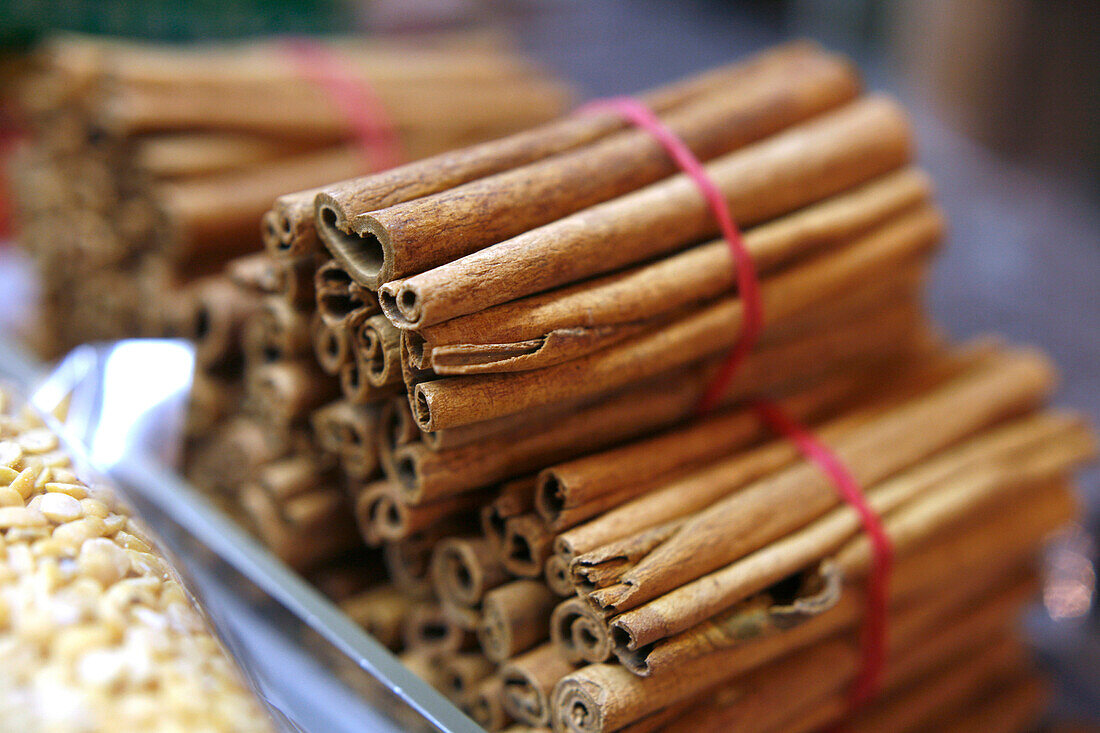 Cinnamon stick, Tekka Market, Little India, Singapore