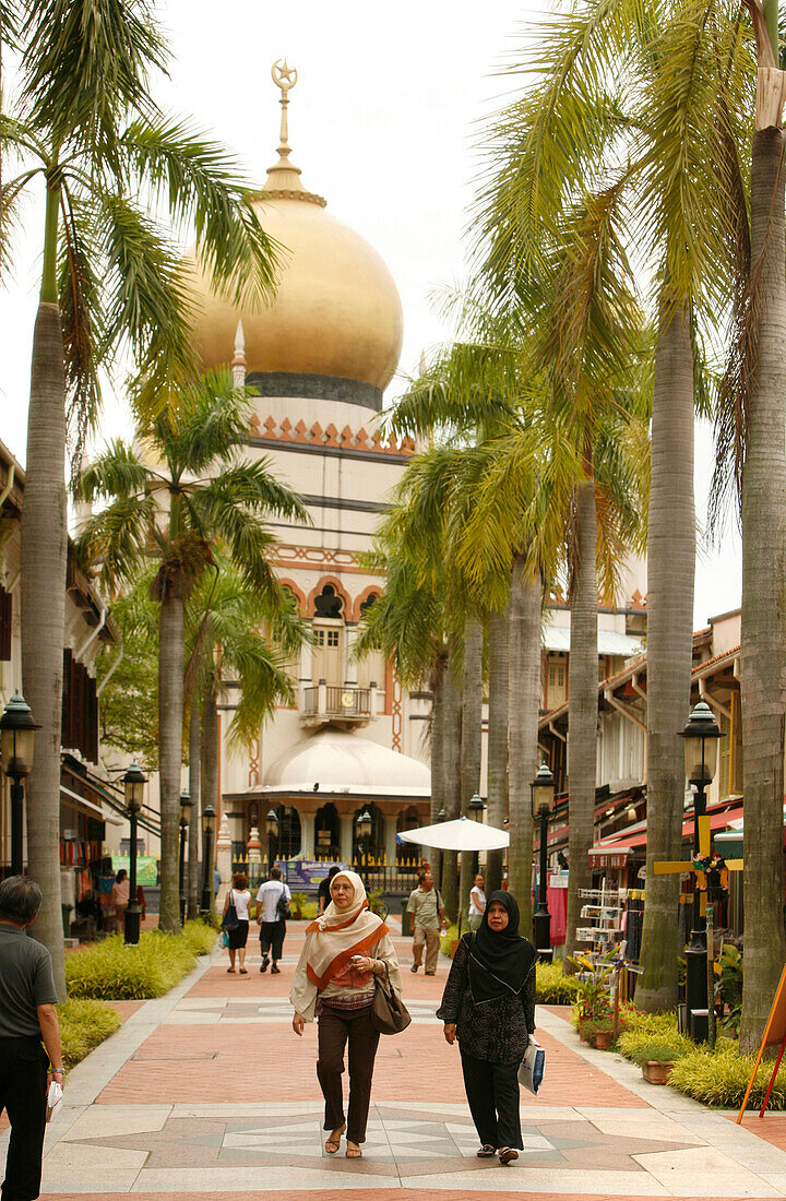 Sultan Moschee, Bussorah Mall, Singapur