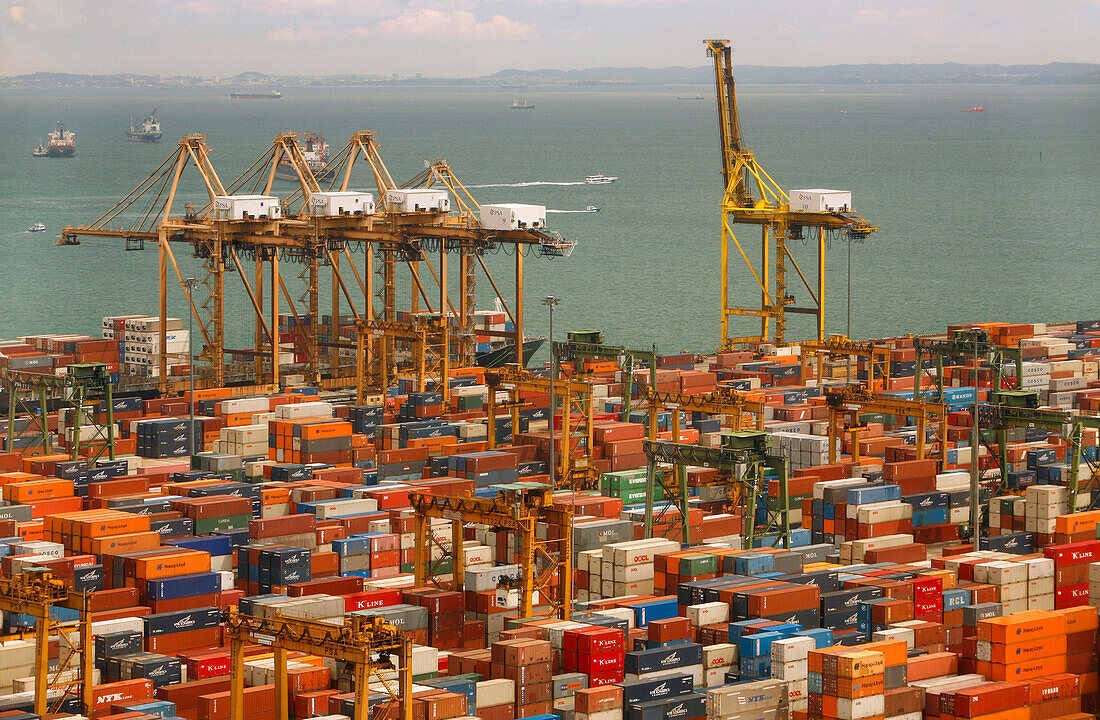 Der Hafen von Singapur, Singapur