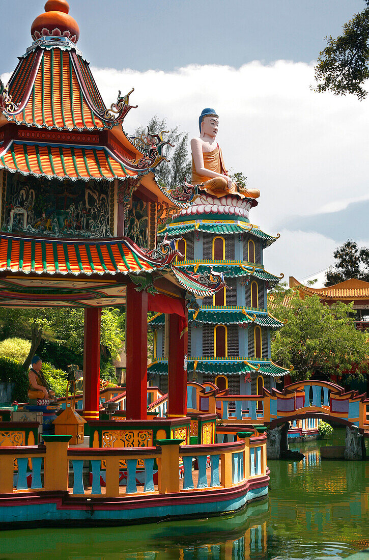 Turtle pond, Haw Par Villa, Chinese Sculpture Park, Singapore