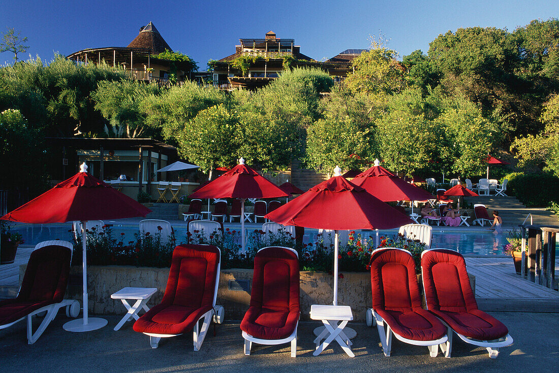 Auberge du Soleil, Hotel Restaurant, Rutherford, Napa Valley, Kalifornien, USA