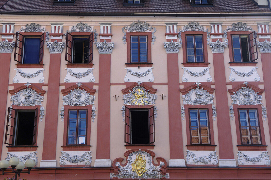 Historisches Gebäude bei Cheb Eger, Tschechien