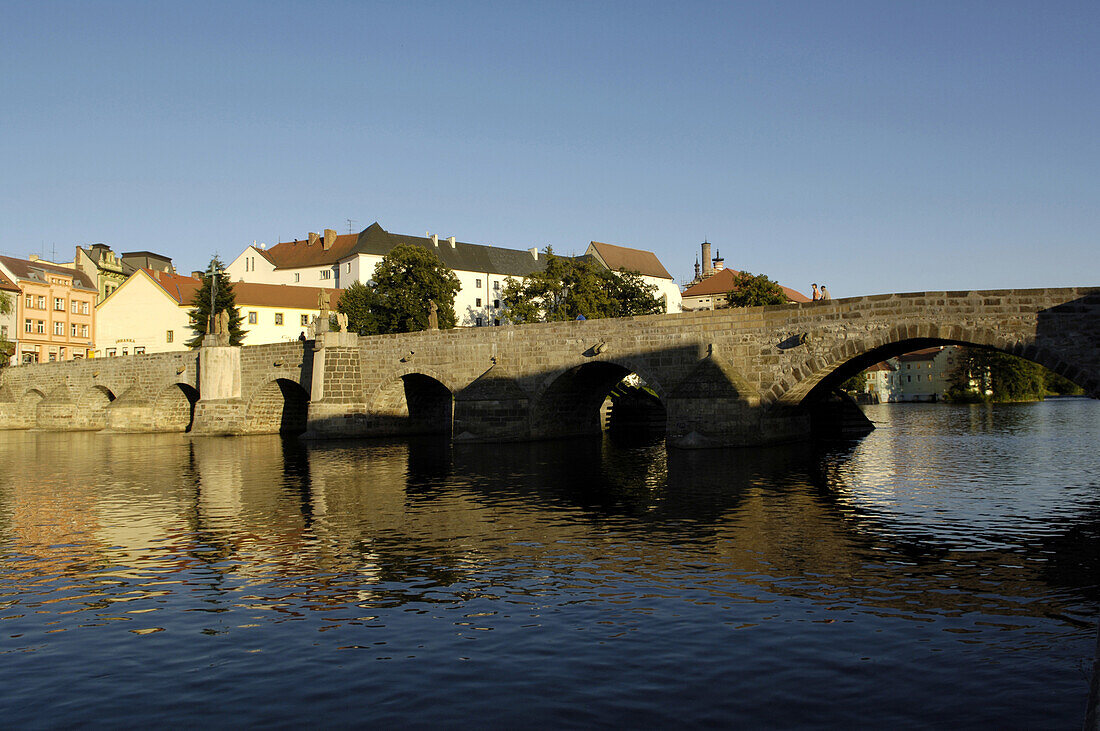 Historic bridge, Pisek, Czech Republic