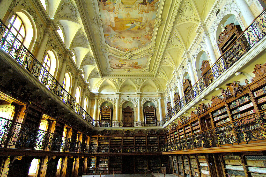 Monastic library, Tepla, Czech Republic