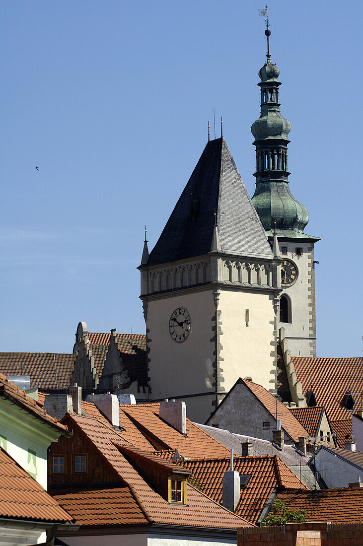 Historic buildings, Tabor, Czech Republic