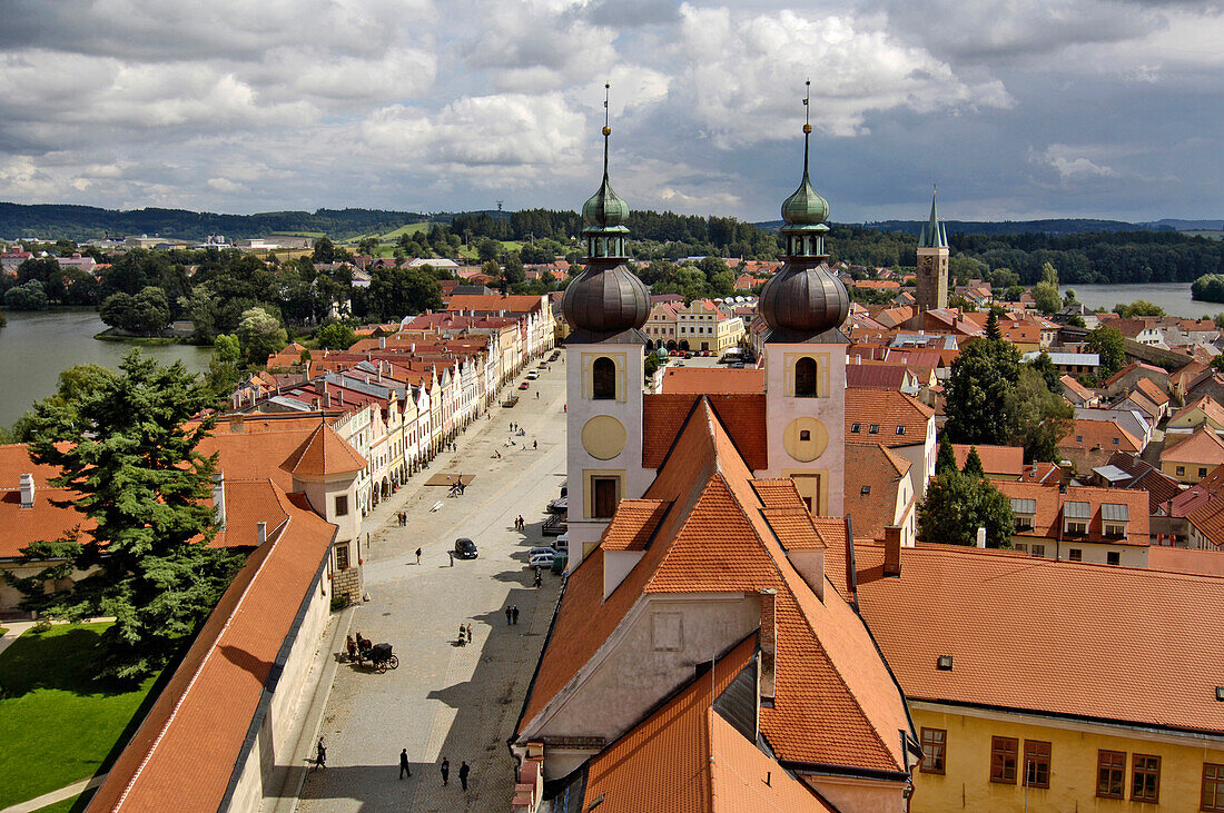 Market place, Telc, Czech Republic